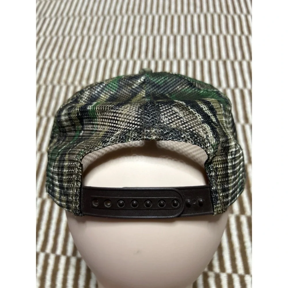 Vintage Camo Trucker Hat Lot USA Made Mesh Snapback Mossy Oak Realtree Style